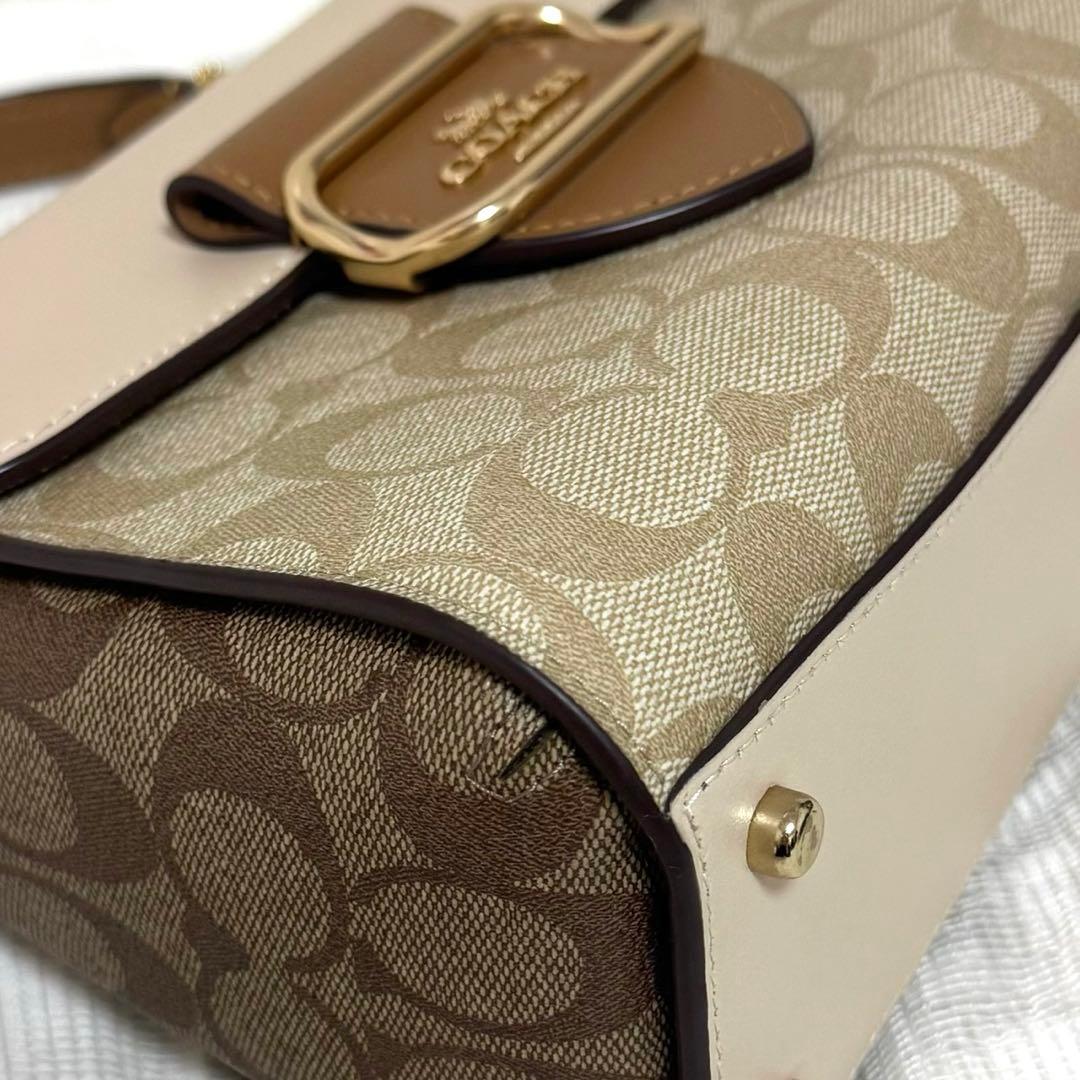 美品✨　COACH コーチ　モーガン　ショルダー　バッグ　シグネチャー