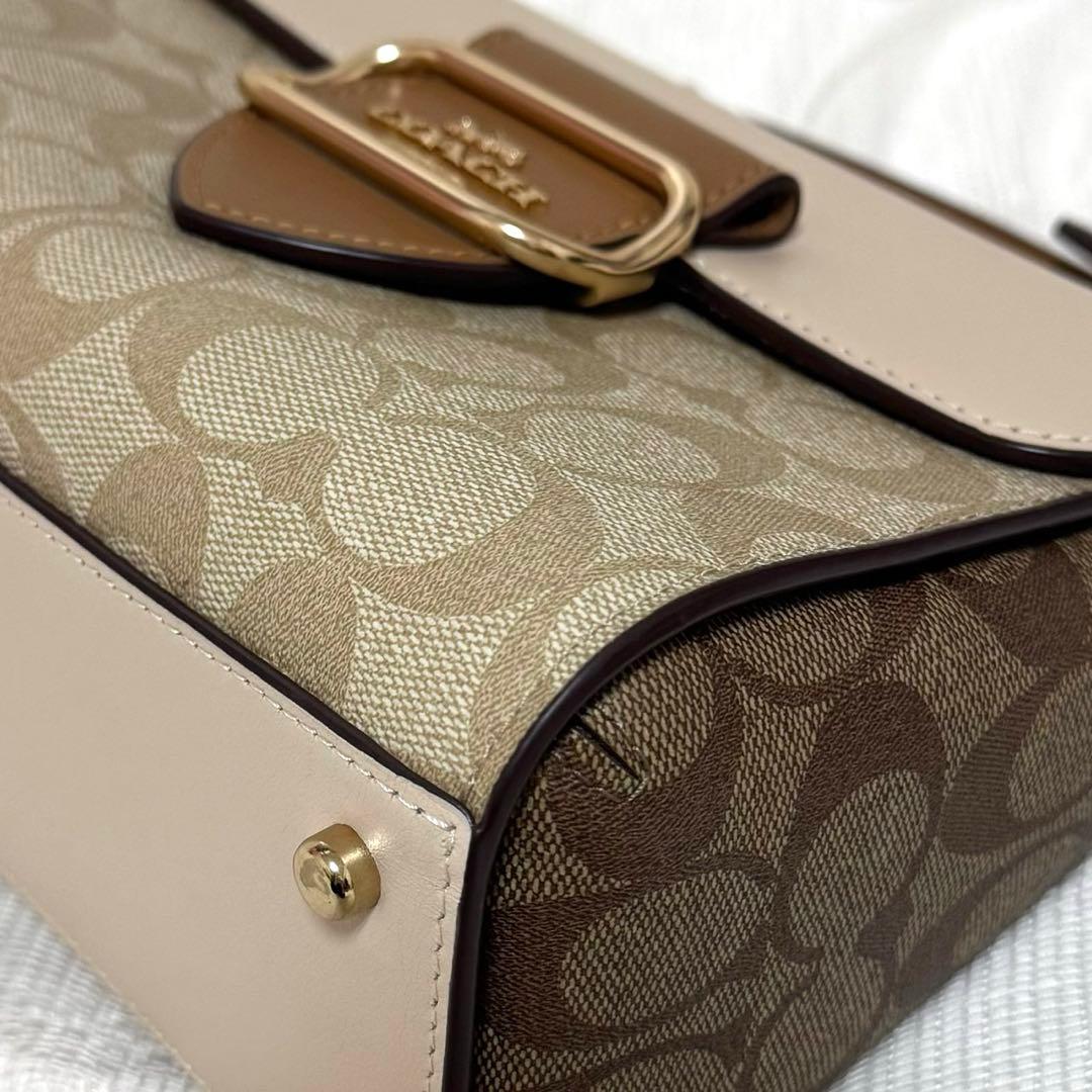 美品✨　COACH コーチ　モーガン　ショルダー　バッグ　シグネチャー