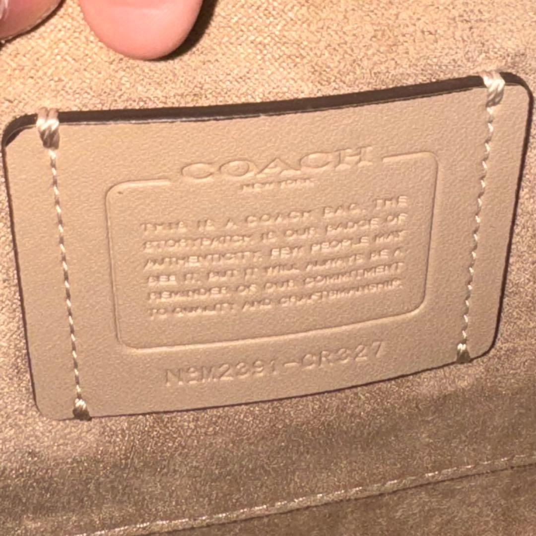 美品✨　COACH コーチ　モーガン　ショルダー　バッグ　シグネチャー