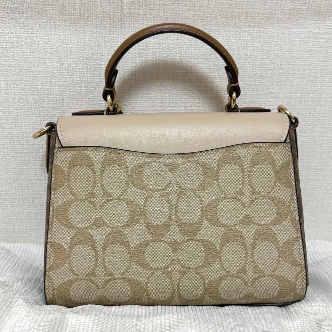 美品✨　COACH コーチ　モーガン　ショルダー　バッグ　シグネチャー