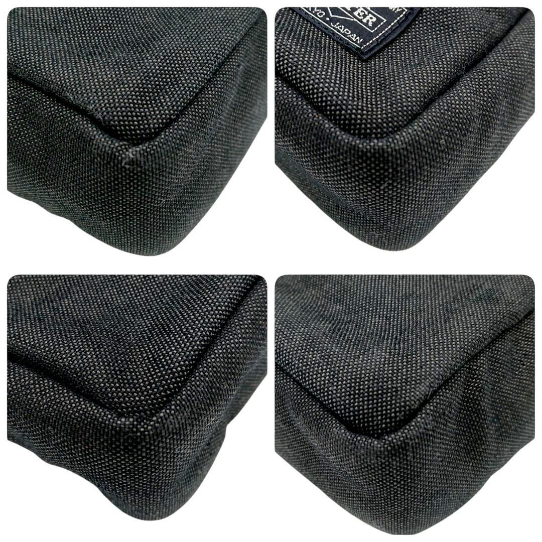 【美品】PORTER ビジネスバッグ ブリーフケース スモーキー ブラック