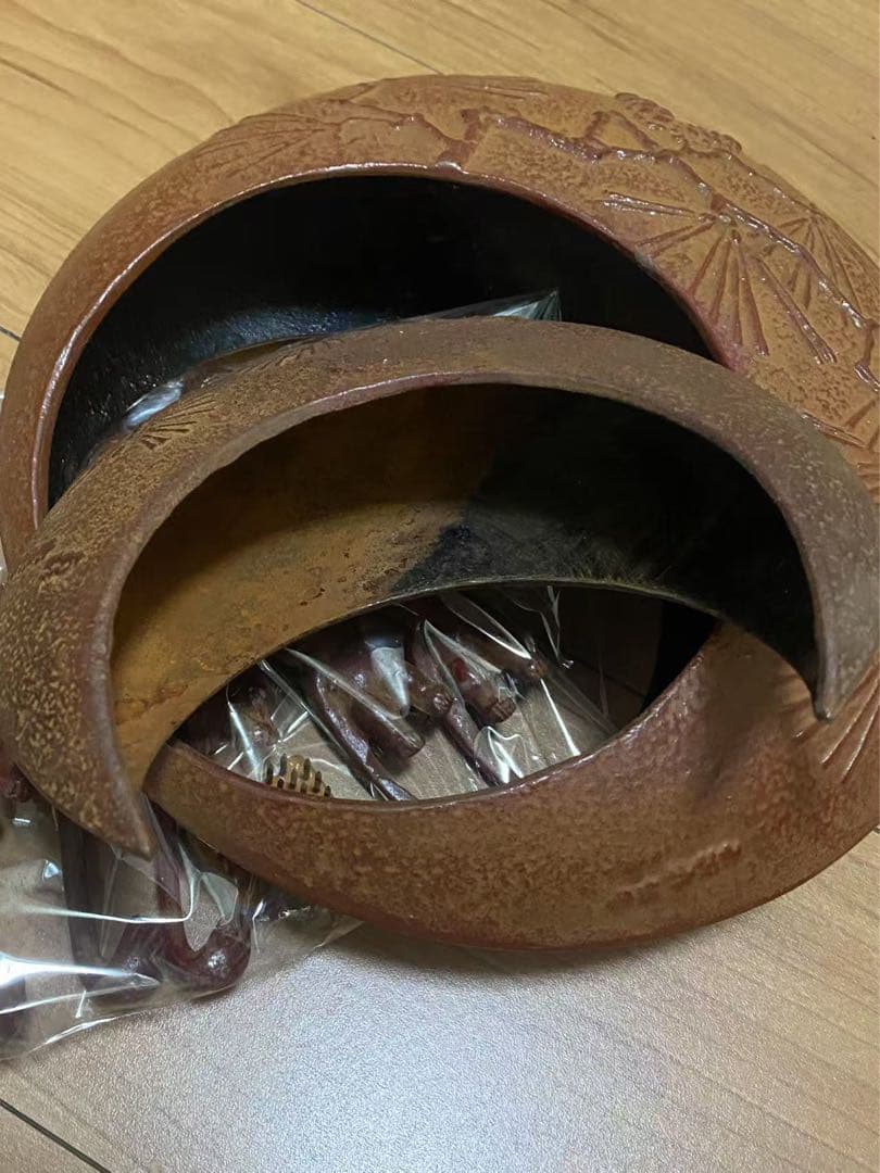 南部鉄器岩鋳吊り花器猿手フック猿置物花器9点物未使用 保管品 共箱