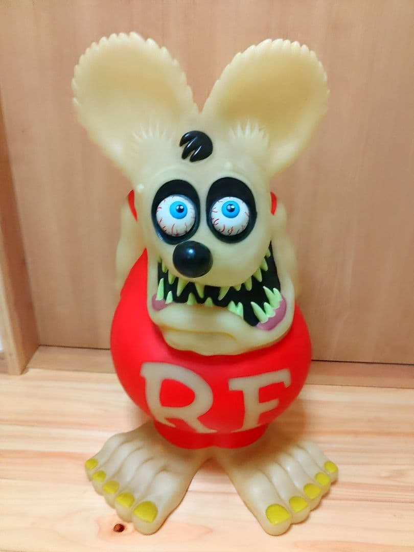 希少品 ミッキーマウスのお父さん ラットフィンク Rat Fink 貯金箱