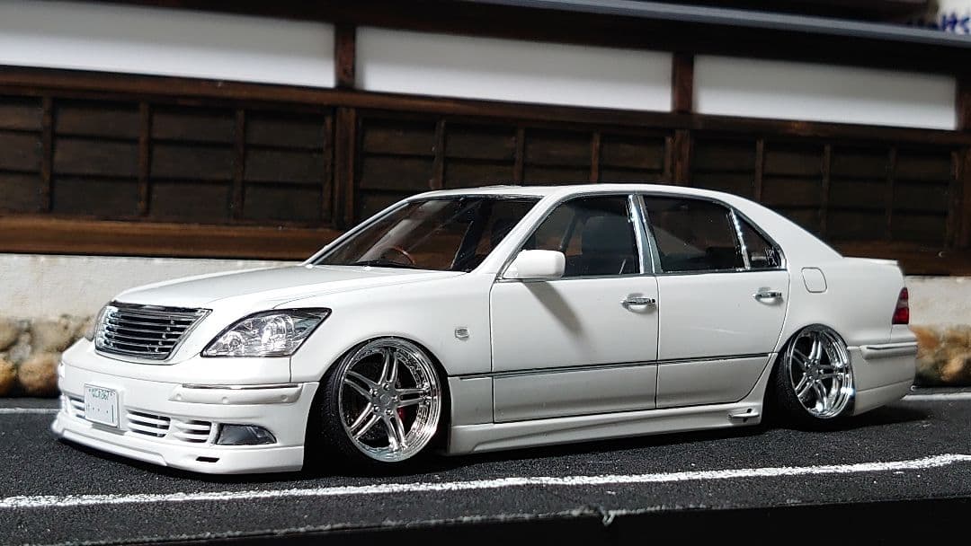 1/24 アオシマ ケイブレイク 30セルシオ 完成品