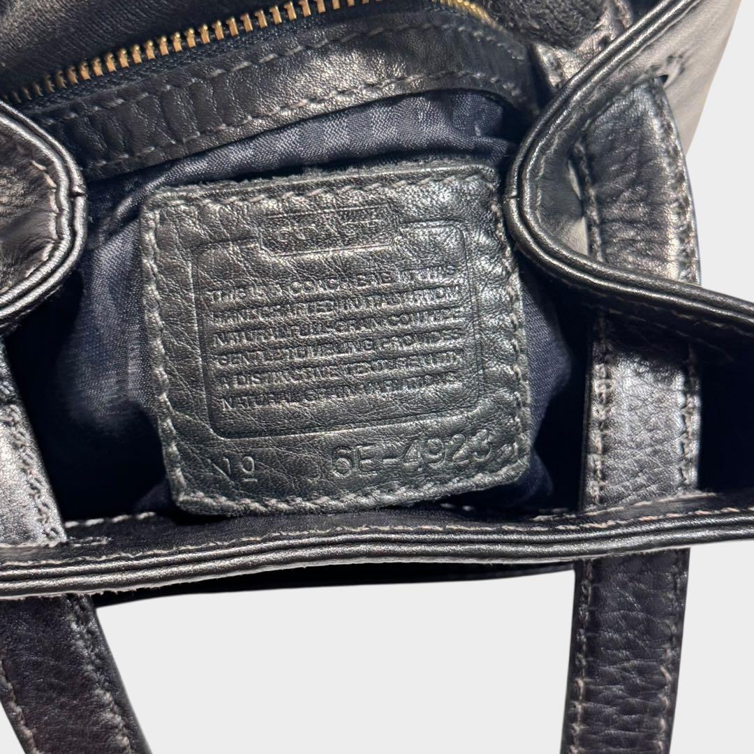 美品✨COACH オールドコーチ　2way ショルダーバッグ　4923 伊製