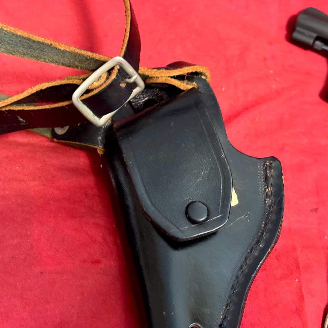 整備済 小型リボルバー用 ショルダーホルスター ヒップホルスター