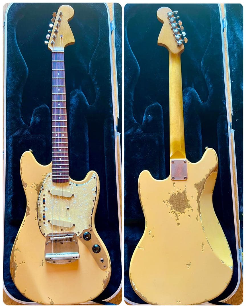 レリック&エイジド ムスタングタイプ マホガニーボディ シトラス