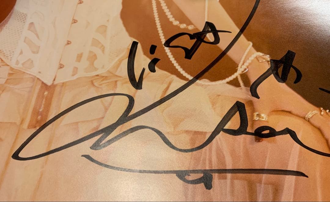 激レア ✨ 鬼滅の刃 × LiSA 残酷な夜に輝け 直筆サイン入り告知ポスター