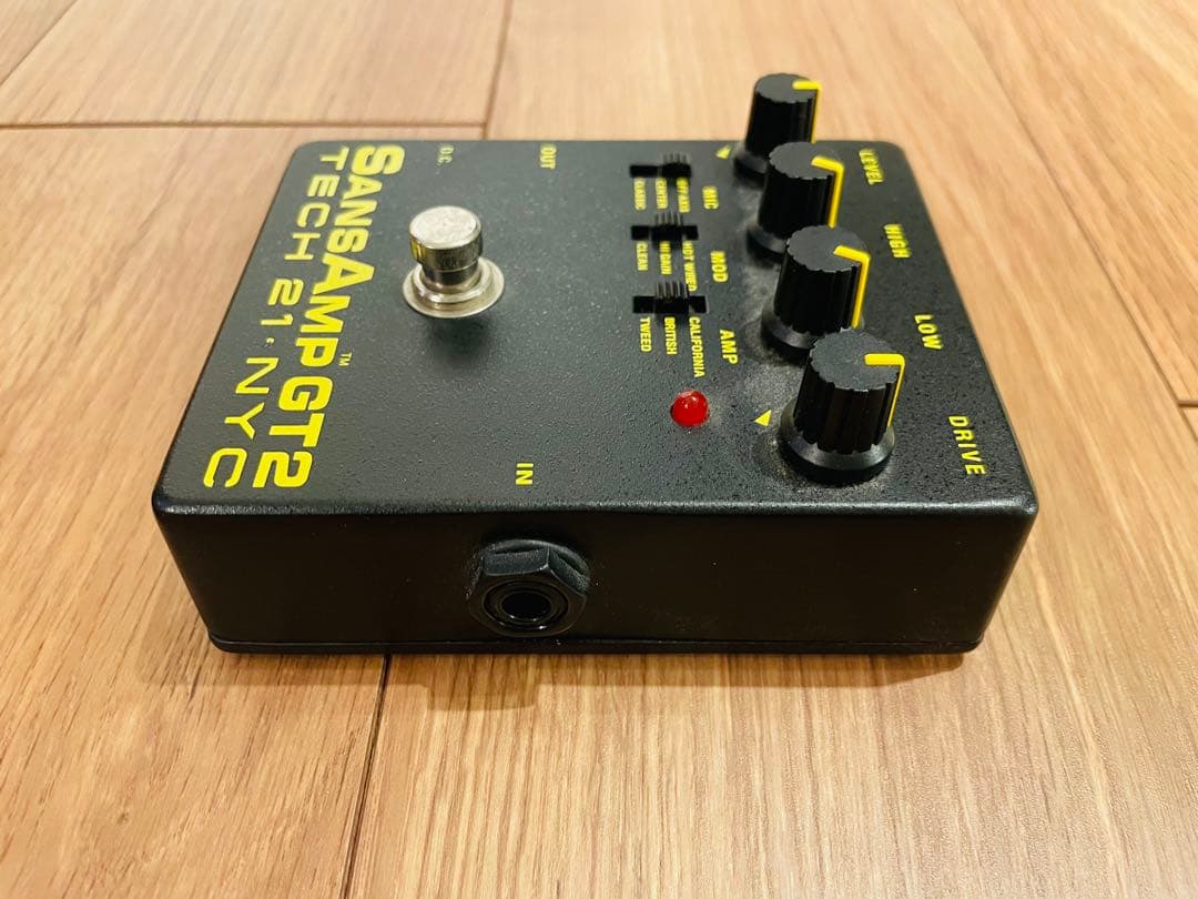 TECH 21 NYC SansAmp GT2 ギターエフェクター SansAmp GT2 サンズ