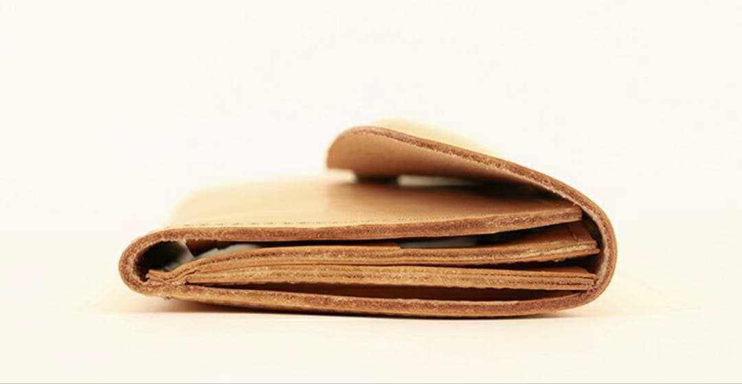 【新品未開封】Native Creation ヌメ革三つ折り長財布