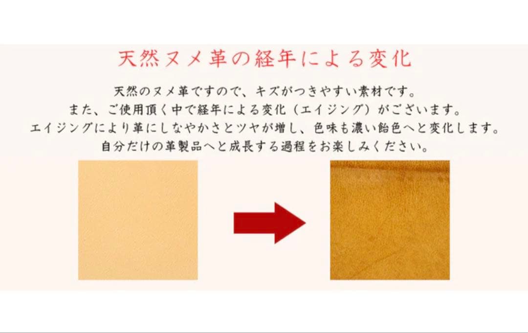 【新品未開封】Native Creation ヌメ革三つ折り長財布