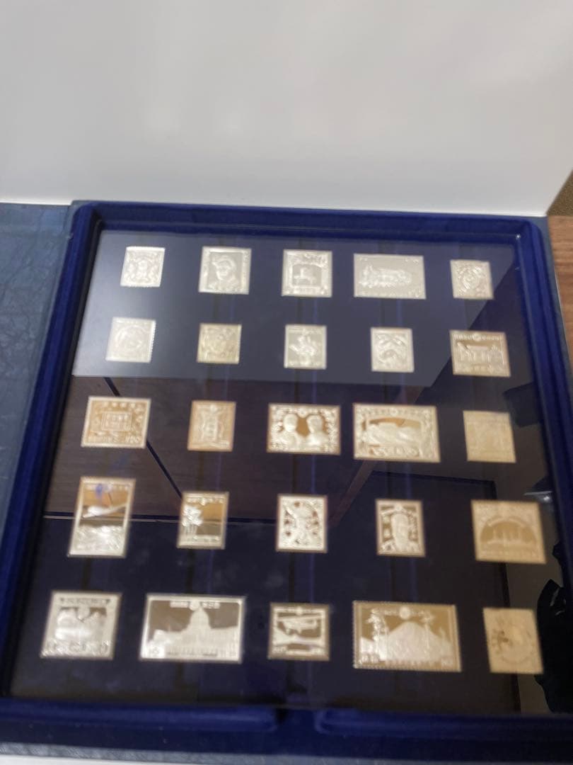 日本の偉大な切手 公式銀製プルーフ・コレクション 解説書バインダー