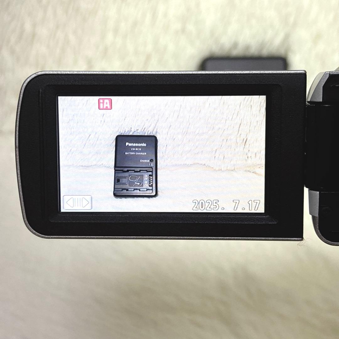 【美品】Panasonic HDC-TM45 ホワイト VW-ACK180