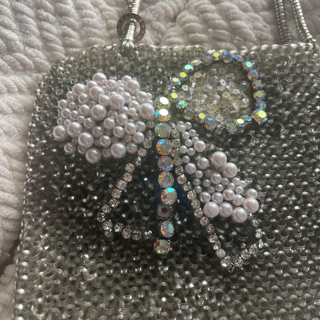 【アンテプリマ】リボンビジューバック