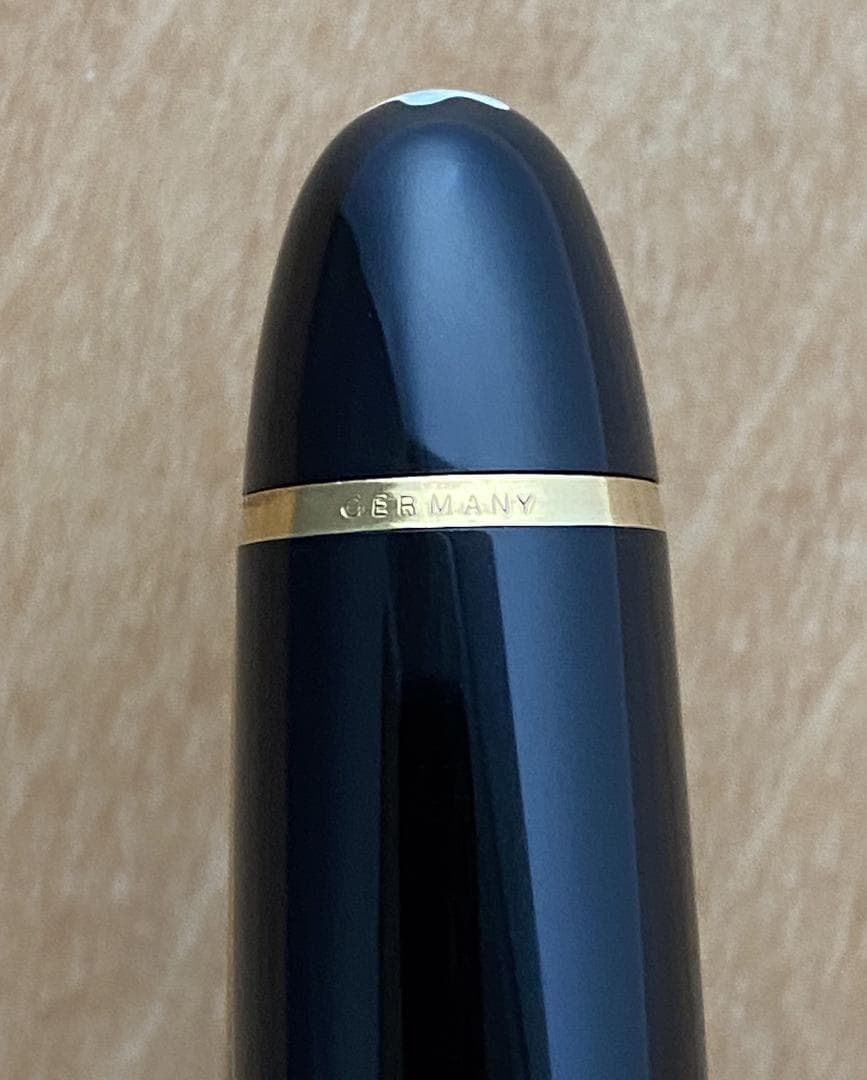 美品 モンブラン マイスターシュテュック 149 万年筆 エボナイト 14C細字