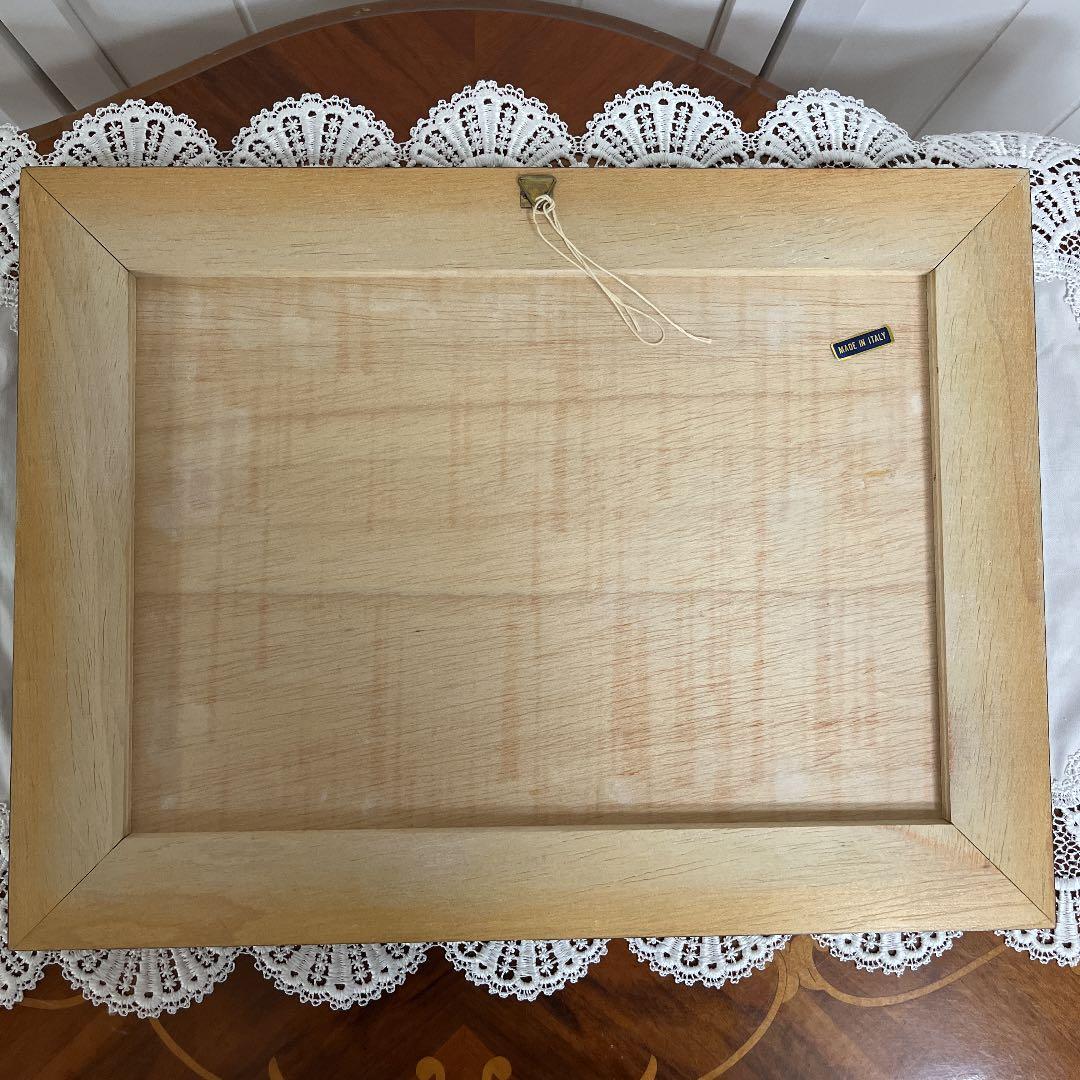 アンティーク イタリア製 象嵌 壁掛け 未使用品