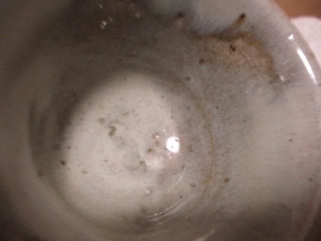 斑唐津　ぐい呑み　Q8-3