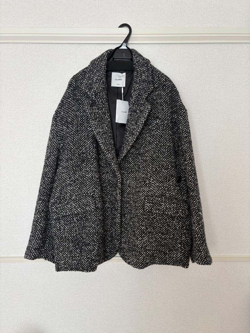 SuzuHirose×CLANE MIX COLOR OVER COAT