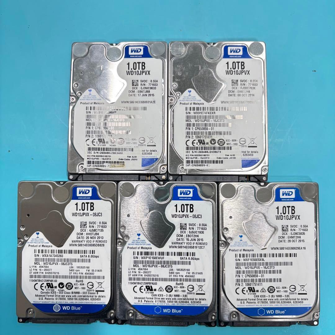 1TB】【Western Digital製 統一】☆2.5インチ☆内臓HDD☆ - メルカリ