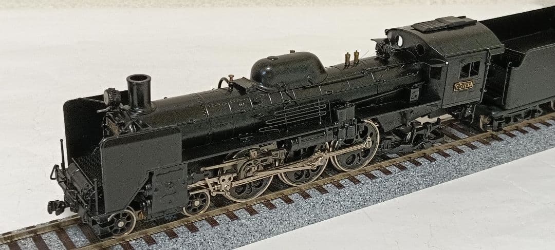 HOゲージ 宮沢模型 C57蒸気機関車 、メンテナンス済