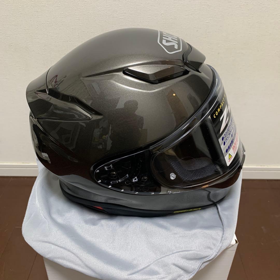 新品 shoei z-8 アンスラサイトメタリック パーソナルフィッティング券付