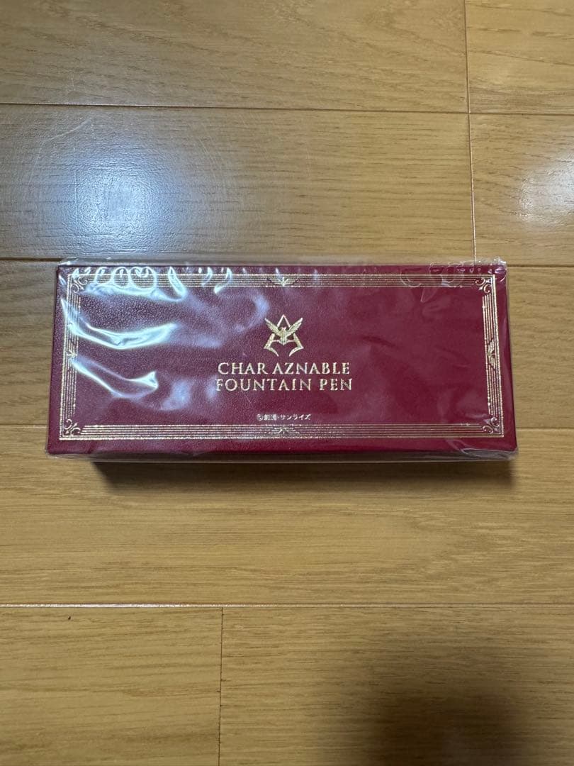 【新品】【未使用品】【匿名配送】シャア専用　シャアの万年筆　赤い彗星モデル