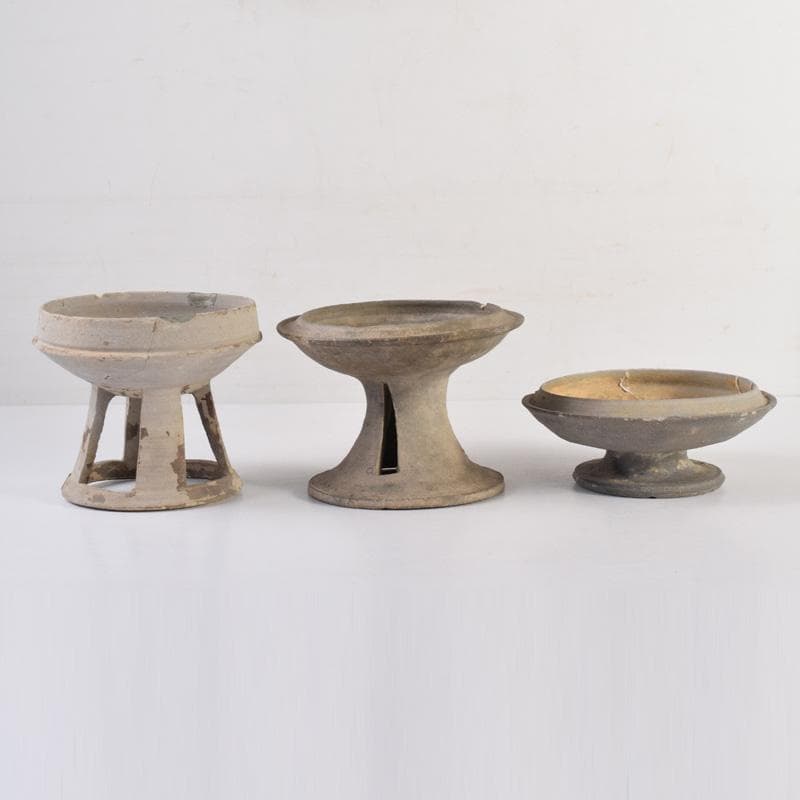 朝鮮美術 須恵器 新羅土器 新羅無釉土 6点まとめて V 8342A 美術品