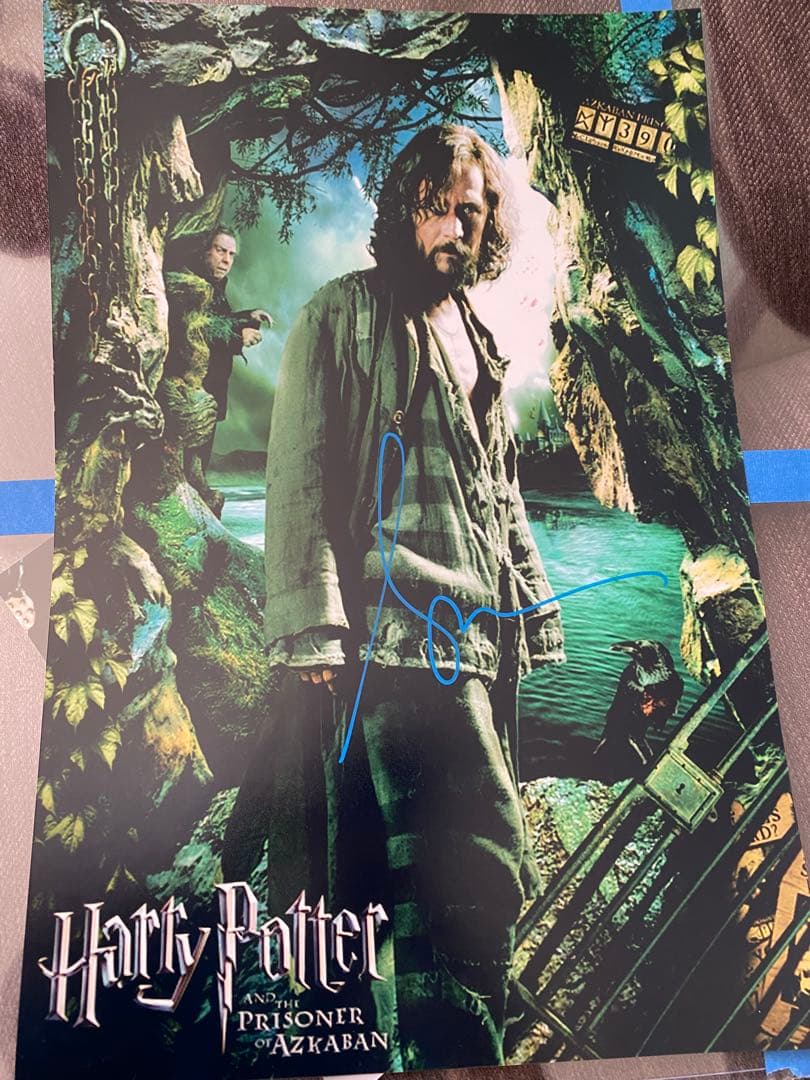 [認証付き]ゲイリーオールドマン氏直筆サイン入りキャラポスターシリウス・ブラック 認証付き]ゲイリーオールドマン氏直筆サイン入りキャラポスター