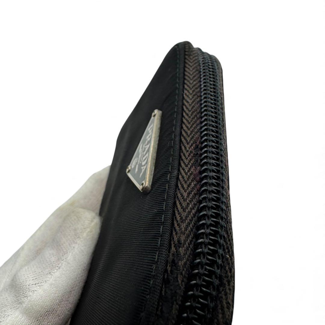 PRADA ケース　小銭入れ　三角ロゴ　ナイロン　ポコノ　プラダ