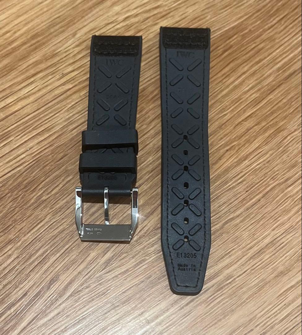IWC ラバーストラップ　超美品　新品同様