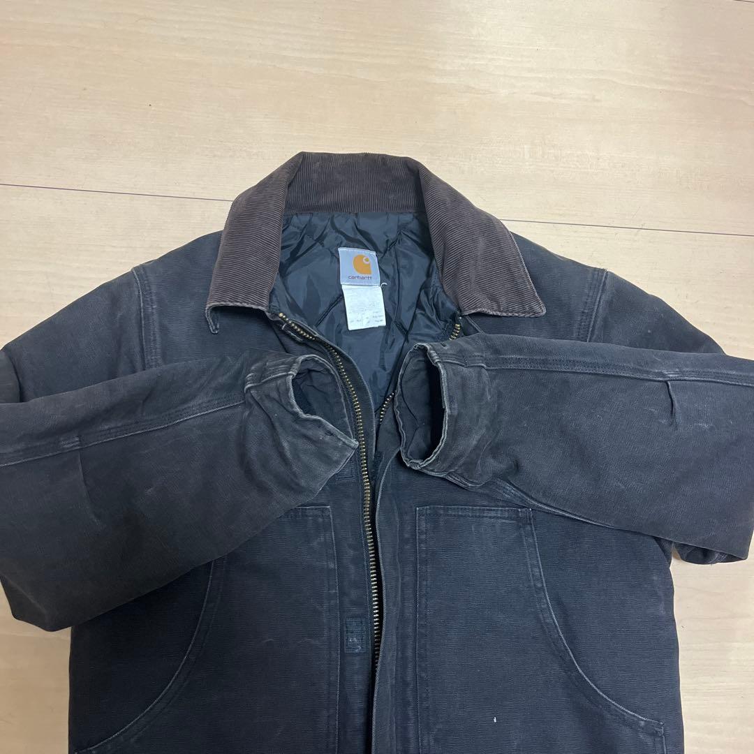 美品Carhartt トラディショナルジャケット M ブラックチャコール