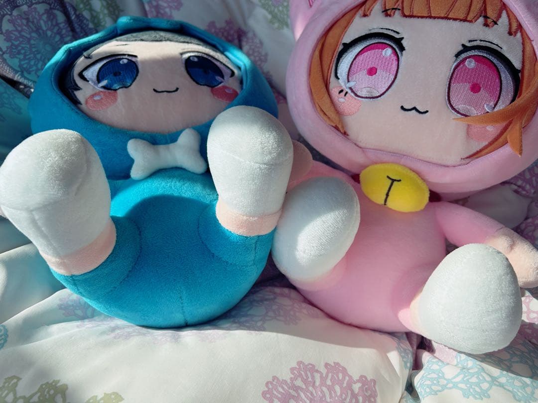 ちろぴの　BIGおすわりぬいぐるみ　セット　バラ可