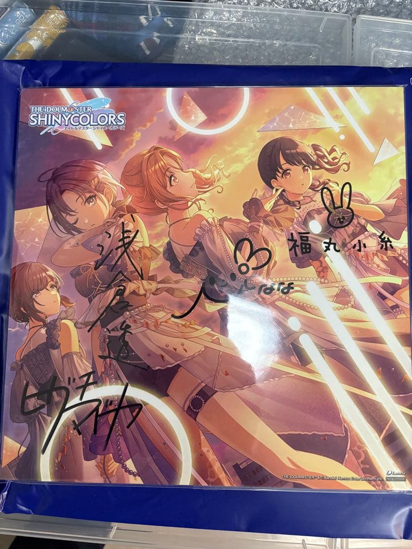 新品未使用品　シャニマス シャニソン A賞 ノクチル ジャケットイラストパネル