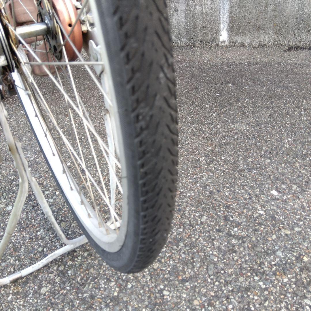 兵庫県尼崎市から出品発送不可　ブリヂストン　アルミーユ　26インチオートライト