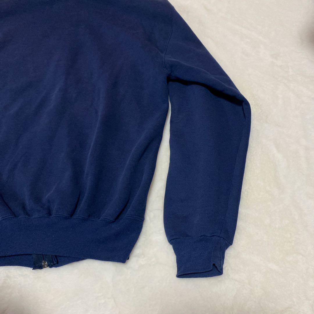 RUSSELL ATHLETIC ネイビー ジップパーカー USA製 90s