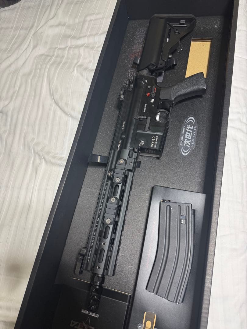 東京マルイ　次世代電動ガン　HK416D デルタカスタム Black TOKYO MARUI（東京マルイ） 次世代電動ガン HK416 デルタカスタム