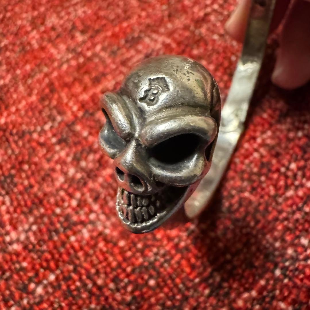 BWL 限定 スカルバングル シルバー925