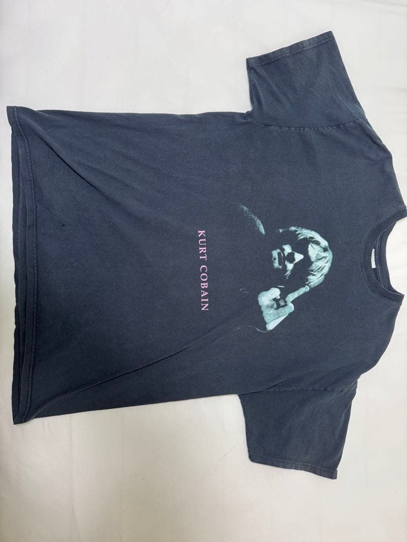 NIRVANA KURT COBAIN FUCK YOU hanes tシャツ