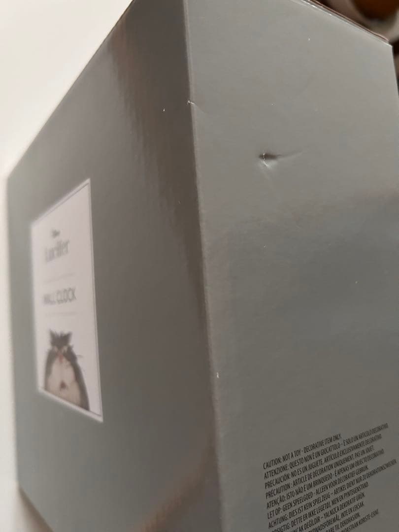 ディズニー　ディズニーストア　猫の日　ルシファー　時計