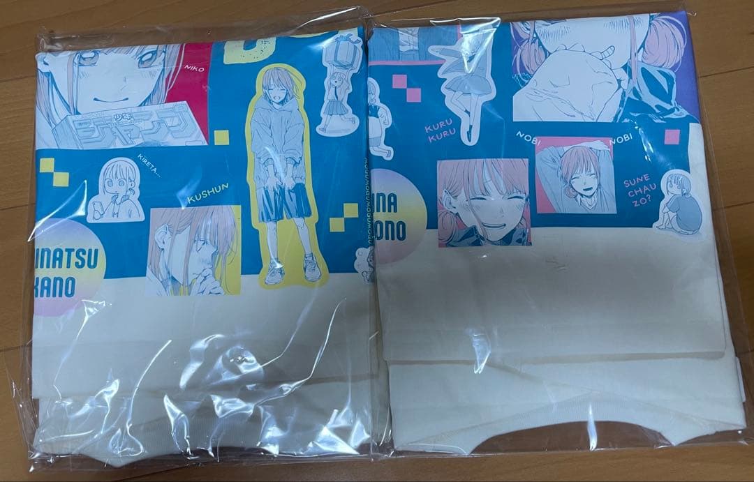 未開封アオのハコジャンプ応募者全員サービスグラフィックTシャツ　千夏　雛2種XL