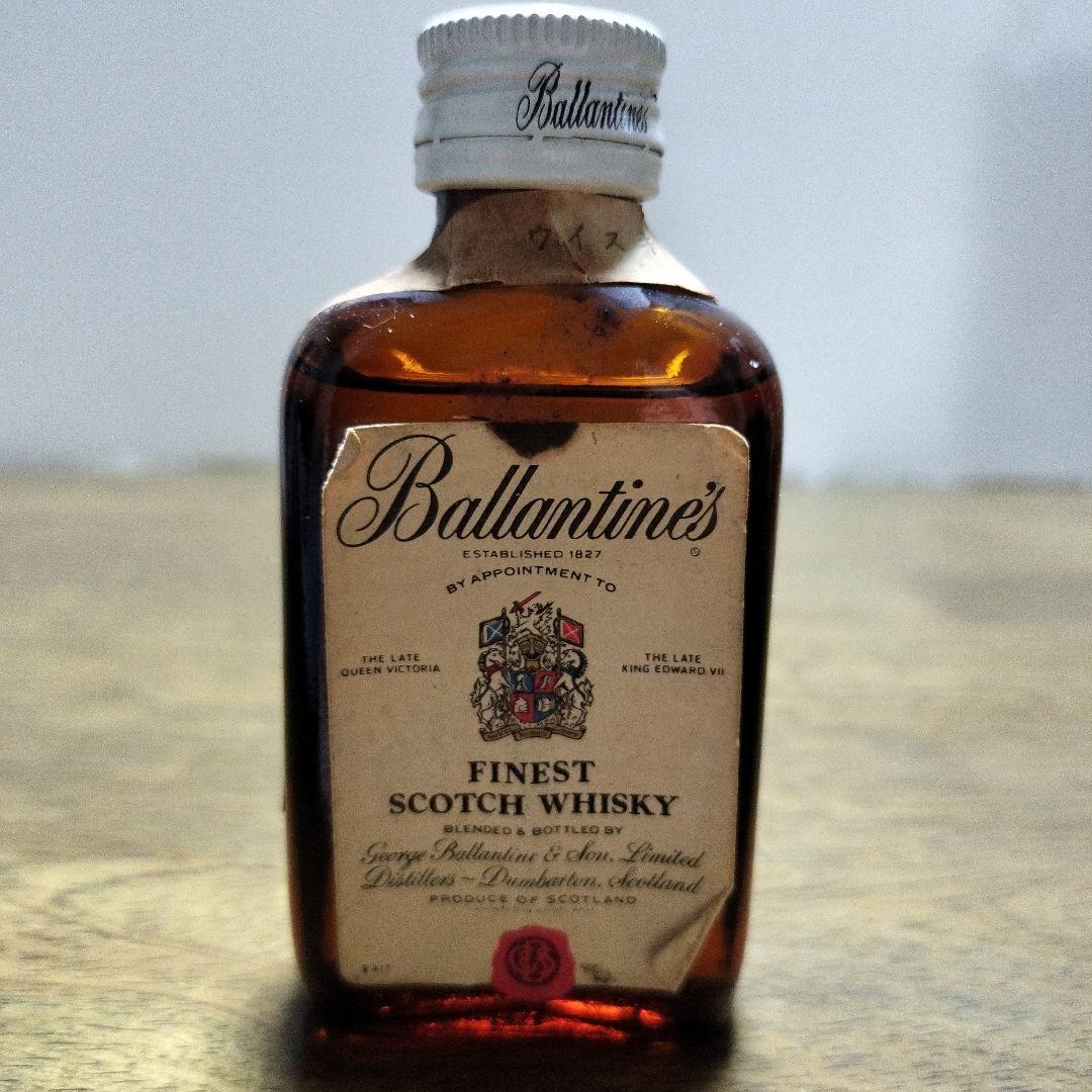 特級 バランタイン ファイネスト バランタイン 赤青 旗 紋章 48ml