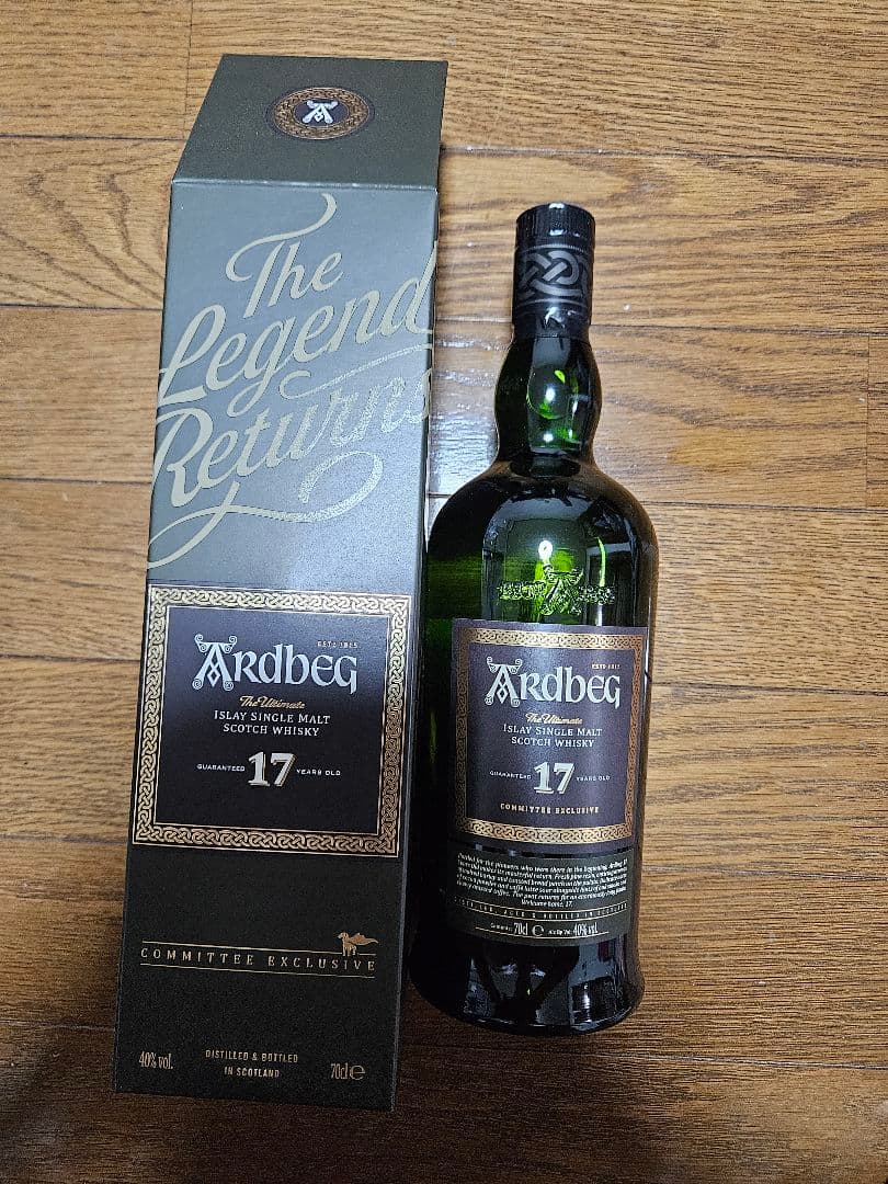 新品未開封】アードベッグ 17年 700ml 箱付き