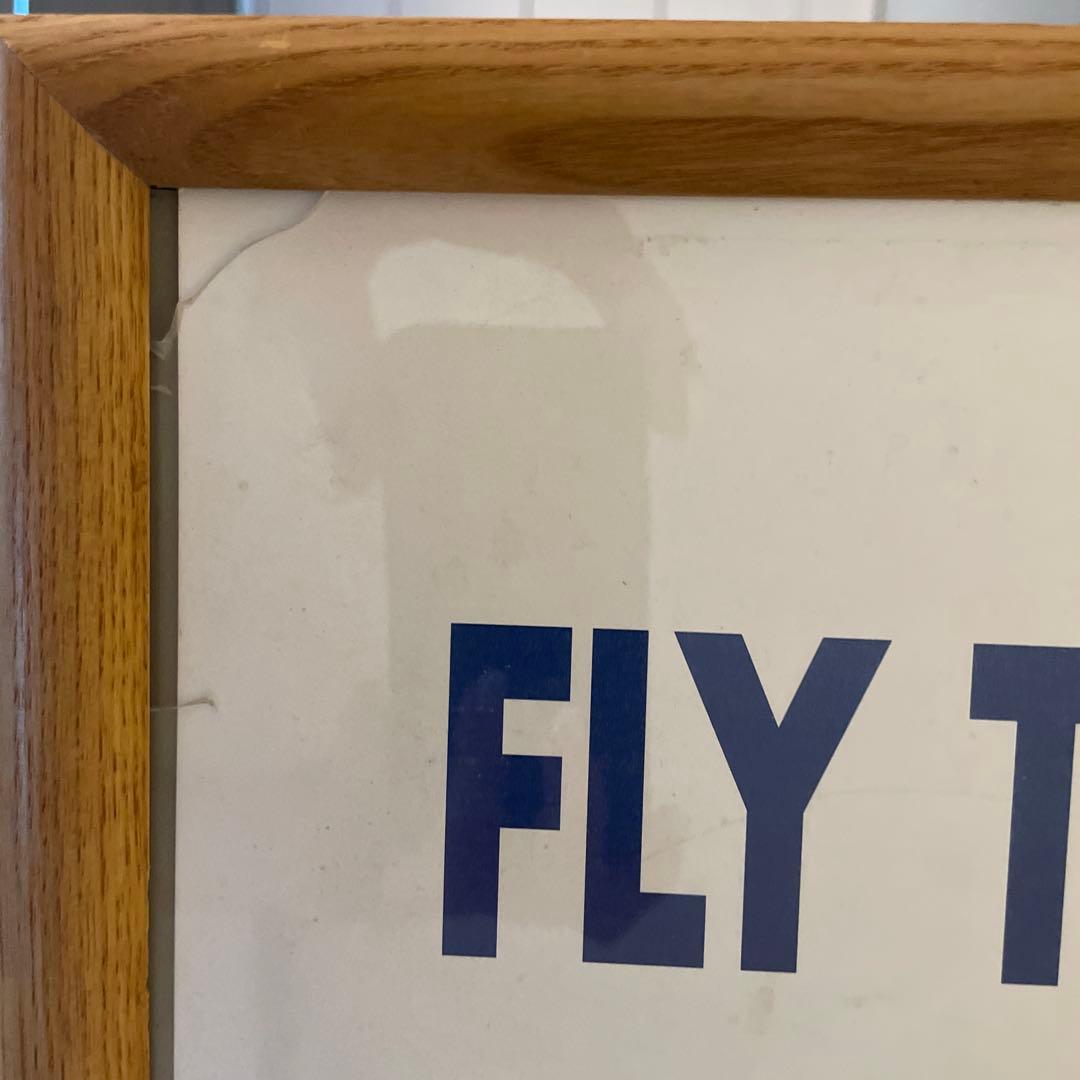 最終価格【額装済】パンナム航空　ハワイアン　ポスター&フレーム