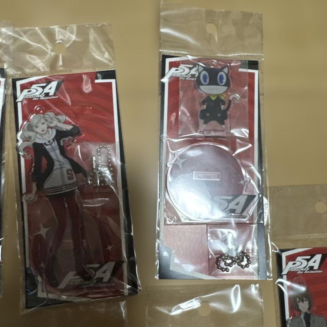 P5A アクリルスタンド　 ペルソナ5 秀尽学園高校購買部　9種コンプ