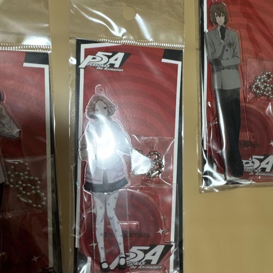 P5A アクリルスタンド　 ペルソナ5 秀尽学園高校購買部　9種コンプ