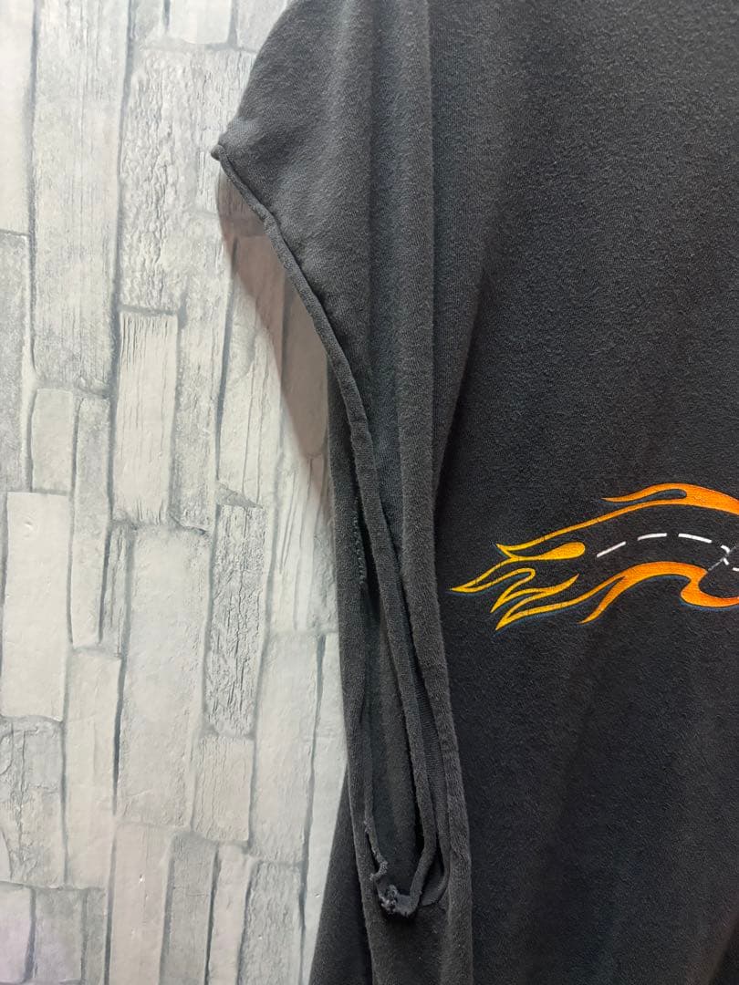 USA ハーレーダビッドソン タンクトップ フェード 古着 ストリート