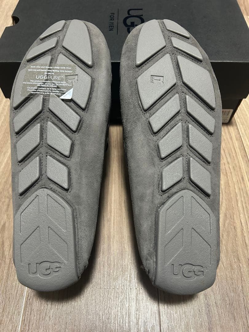 正規品 UGG アグ グレー モカシン M HENRICK TWINFACE