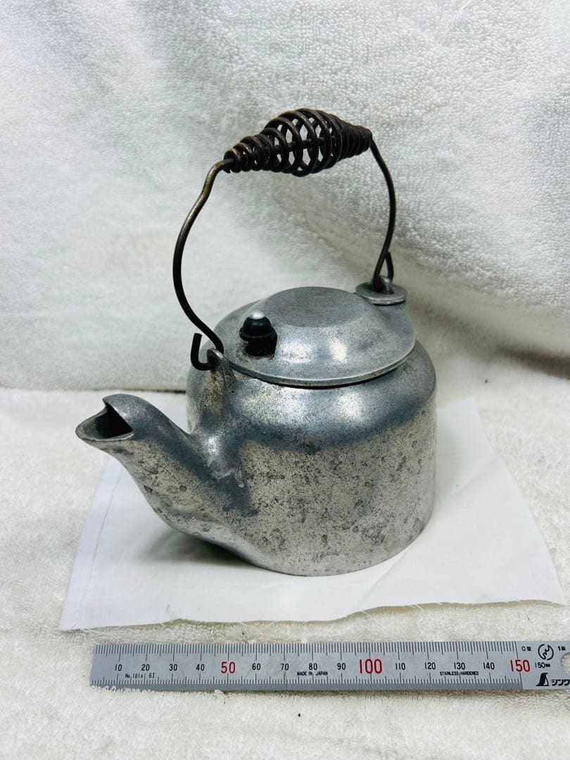 希少美品　ワグナーの小型のビンテージアルミ製ケトル