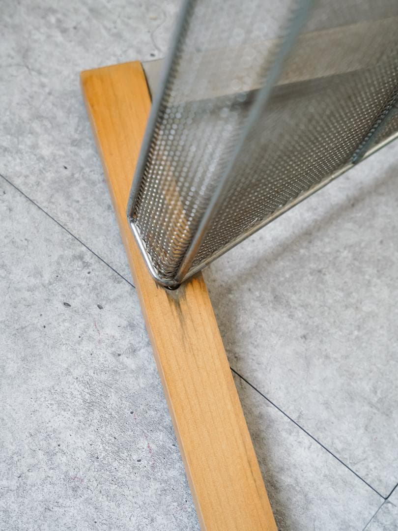 ヴィンテージ エキスパンドメタル マガジンラック/シューズラック 収納