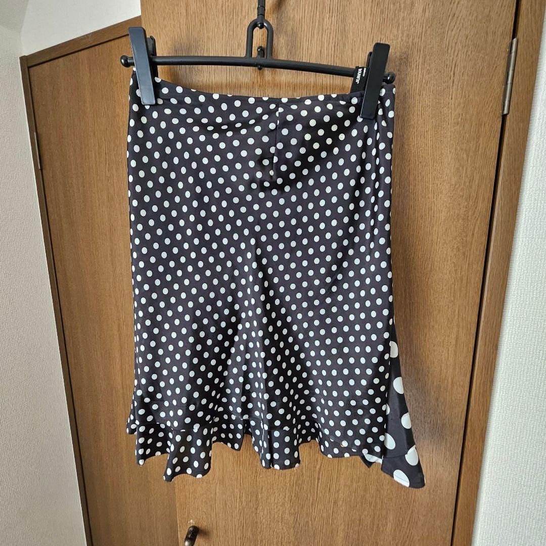 コム・デ・ギャルソンJUNYA WATANABE ドット柄フレアスカート